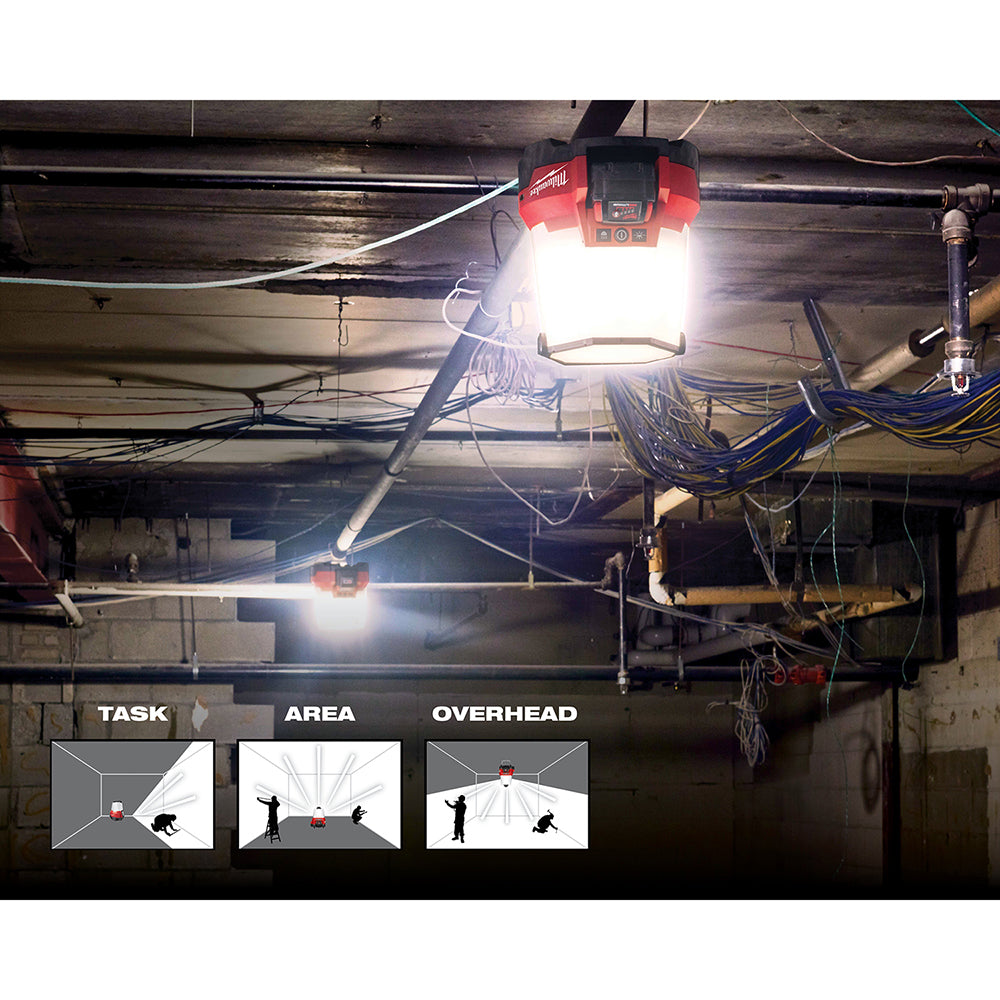 Luz de sitio compacta LED Milwaukee 2146-20 M18™ RADIUS™ con ONE-KEY™
