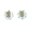 Hot/Cold/Diverter Index Button for Delta/Delex Faucet Handles