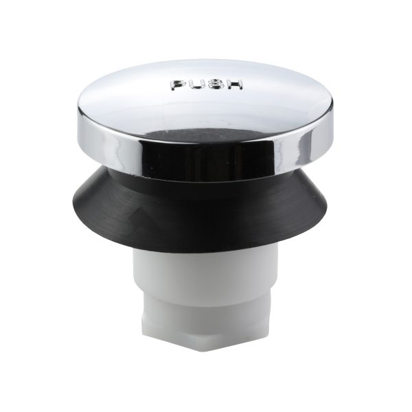 Universal Touch-Toe Tub Stopper in Chrome