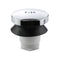 Universal Touch-Toe Tub Stopper in Chrome