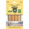 Churro de queso amarillo masticable dental suave (paquete de 6, bolsa de 113 g) 