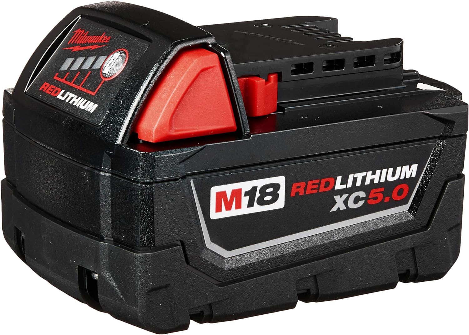 Batería Milwaukee 48-11-1850R M18 REDLITHIUM XC5.0 resistente a impactos