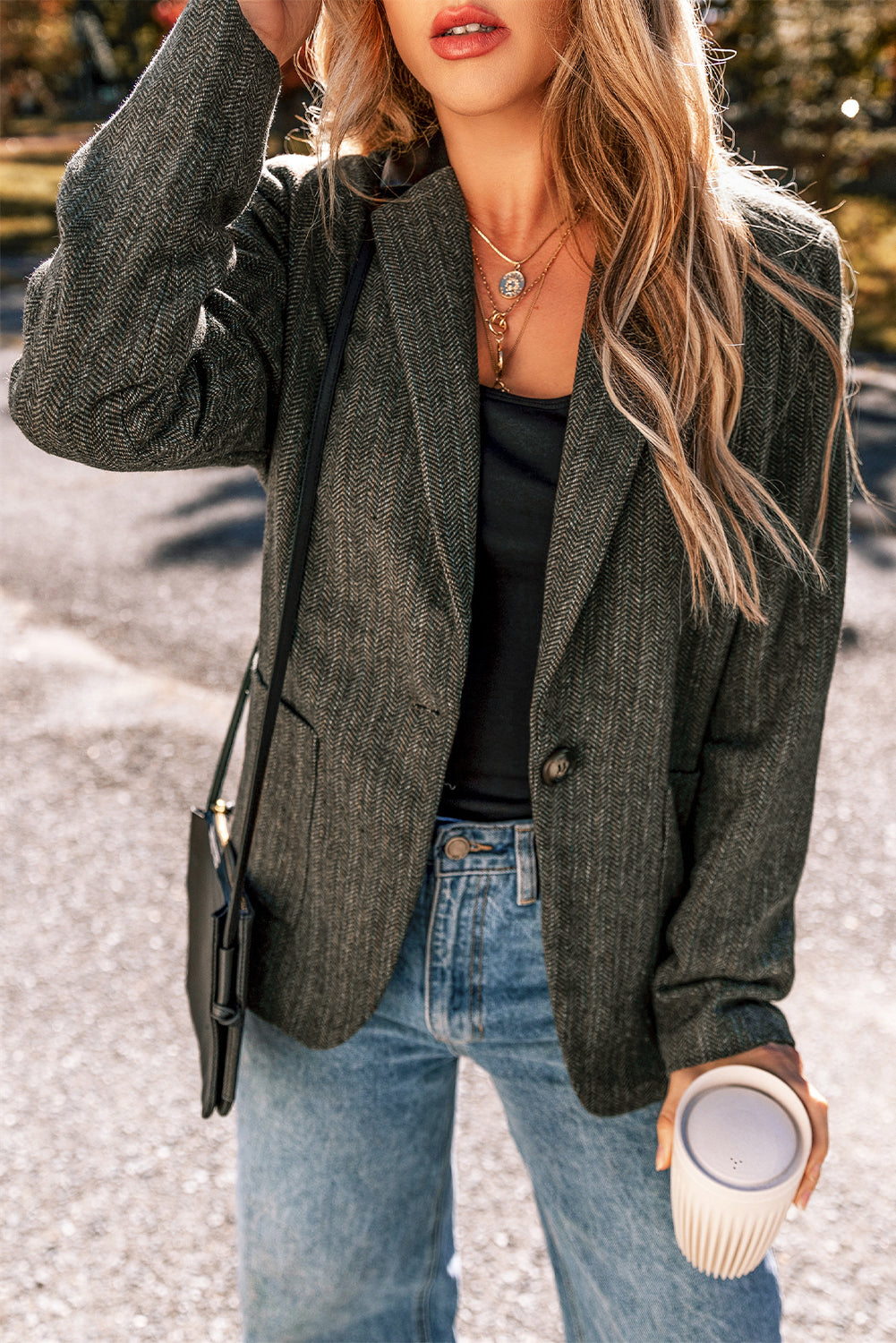 Classic Blazer and Pants Set for Women