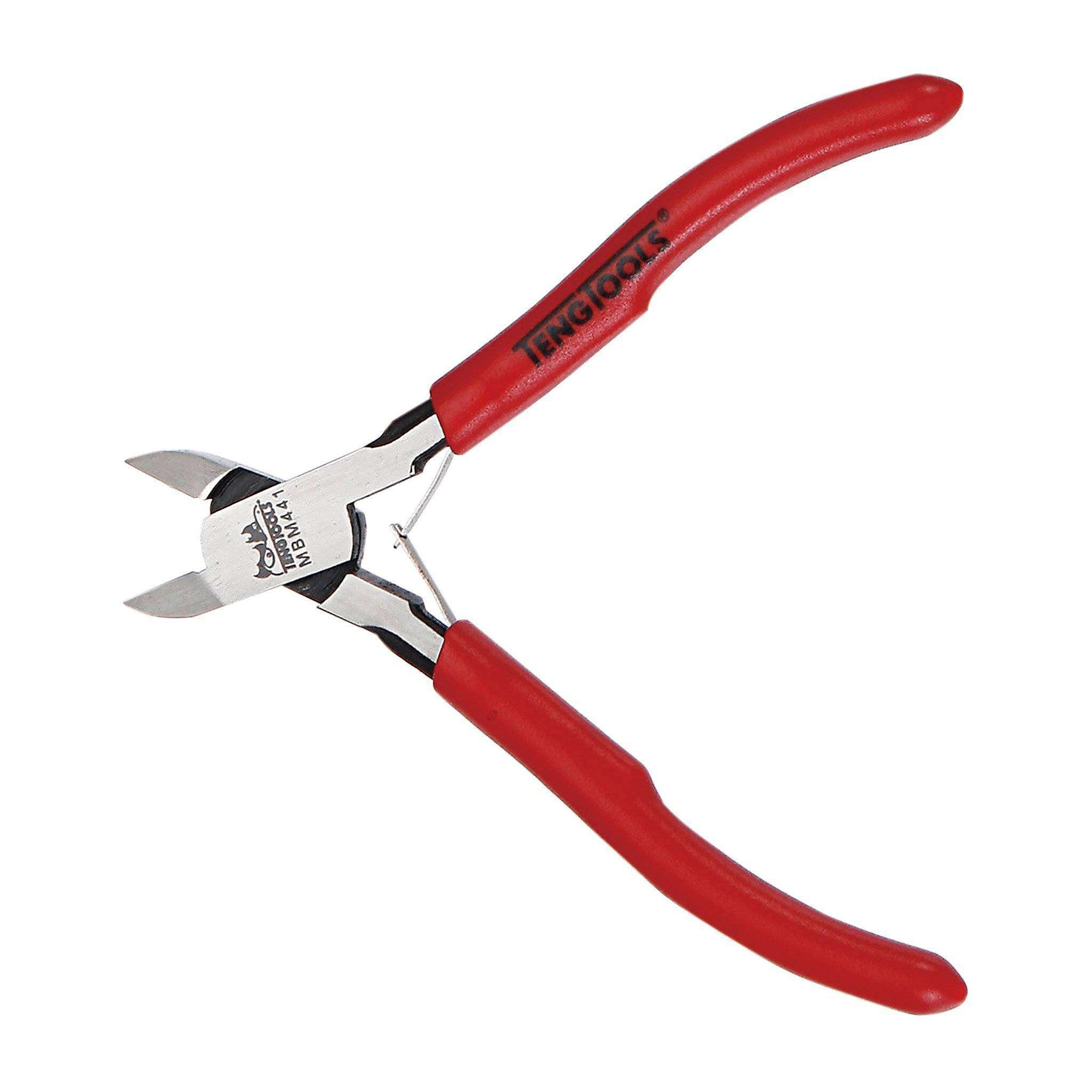 Teng Tools 5 Inch Mini Side Cutter Diagonal Wire Cutting Pliers / Repair Tool - MBM441