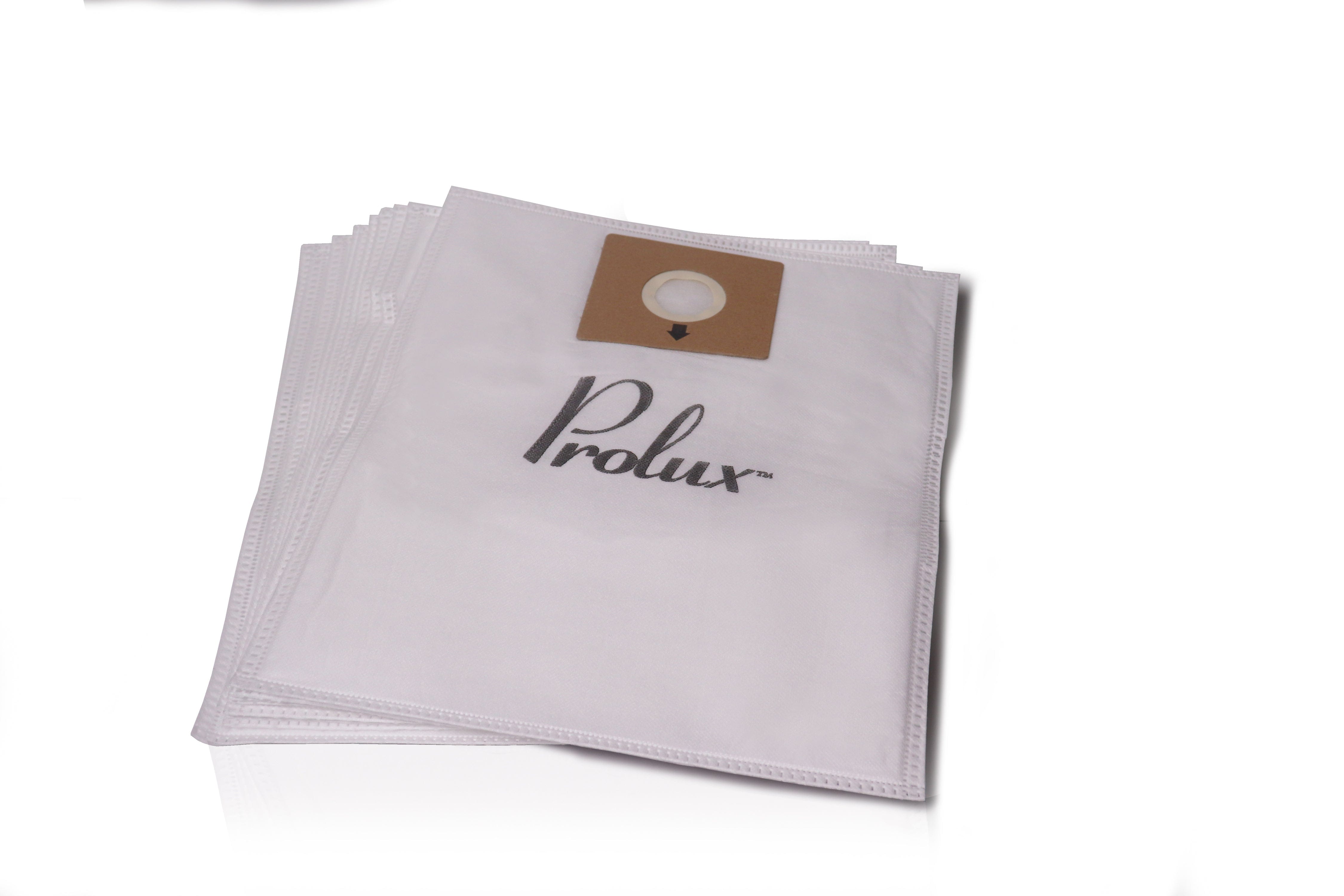 Paquete de 10 bolsas para la aspiradora de mochila inalámbrica Prolux de 8 cuartos