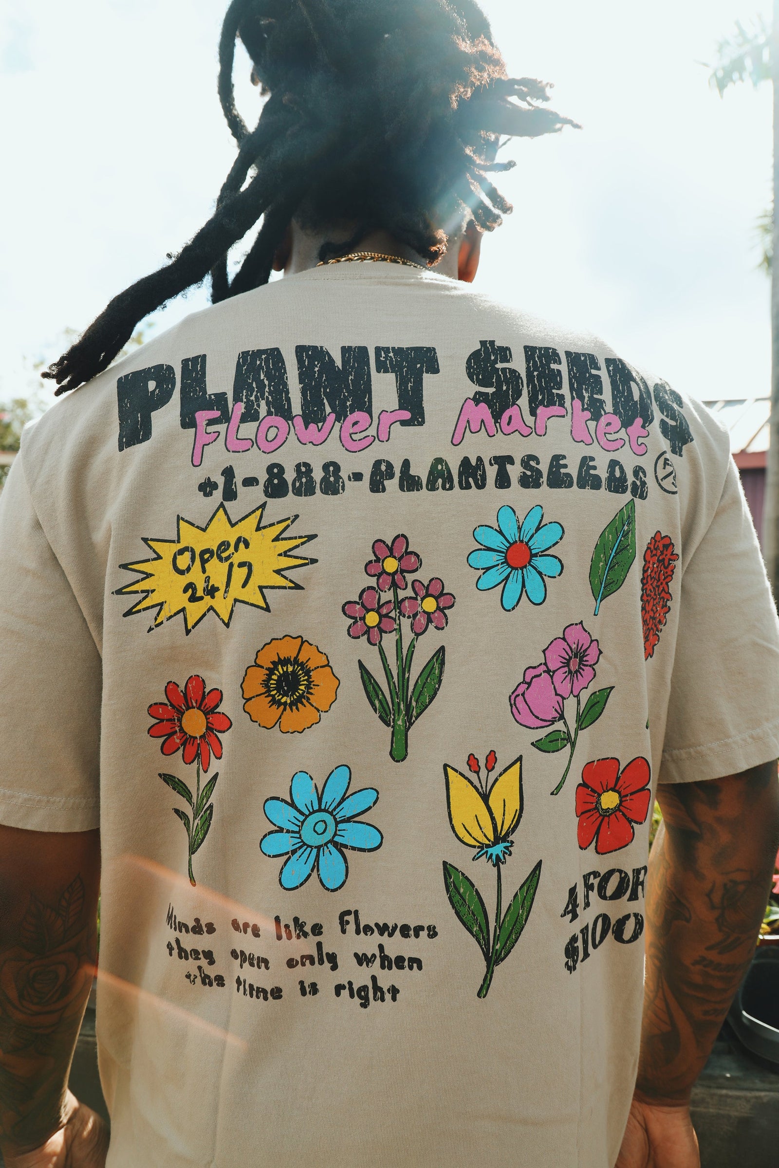 Flower Market T Shirt