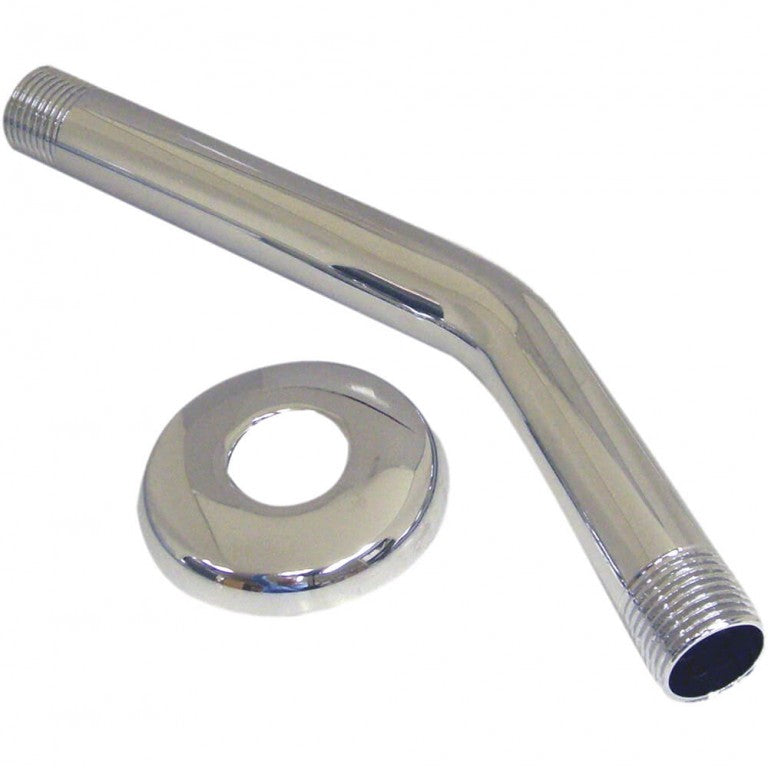 Danco 89179 8 in. Shower Arm with Flange in Chrome