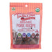 Premios para perros de carne de cerdo tierna y auténtica de primera calidad (paquete de 10, 4 oz)