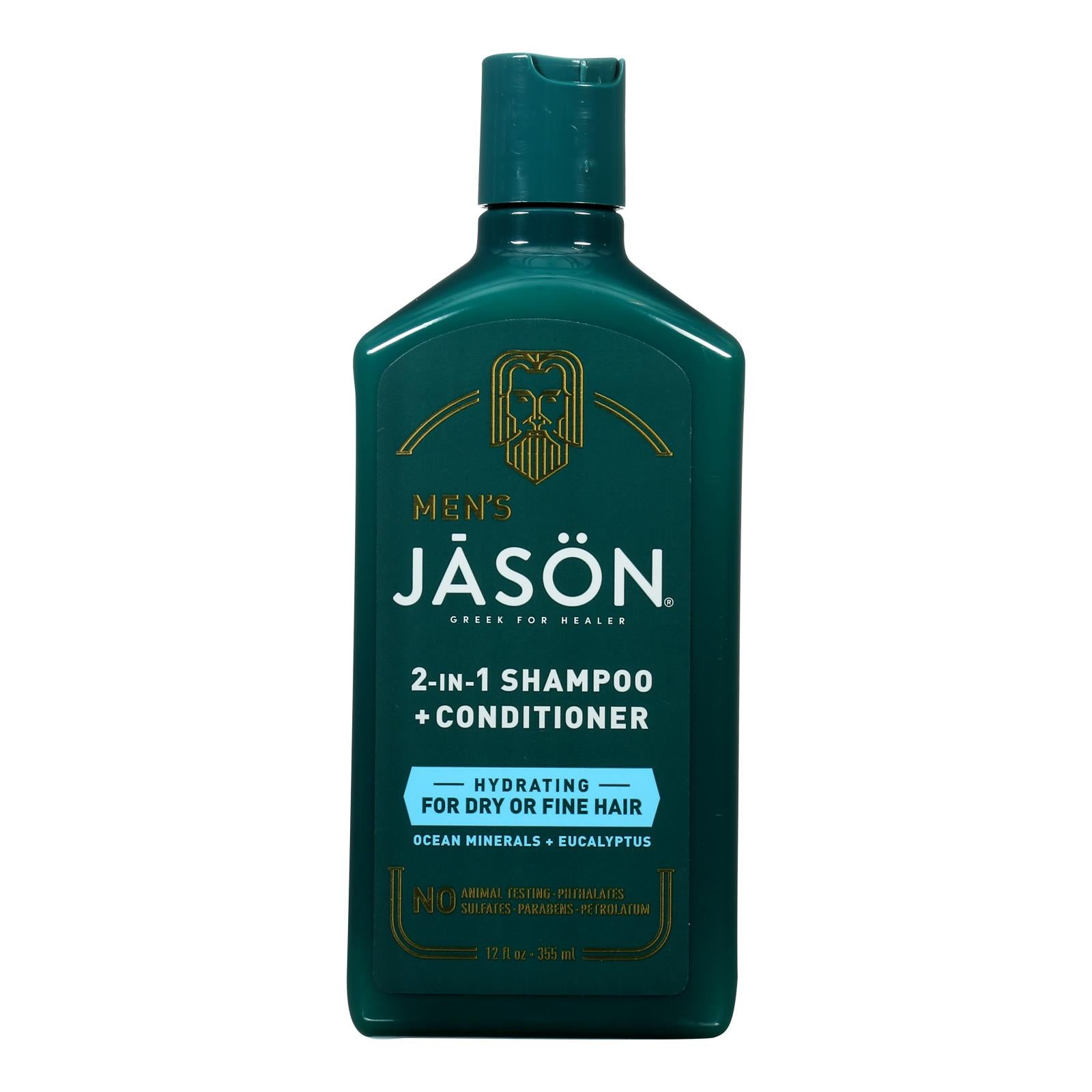 Jason Natural Products - Champú y acondicionador hidratante 2 en 1 - 355 ml 