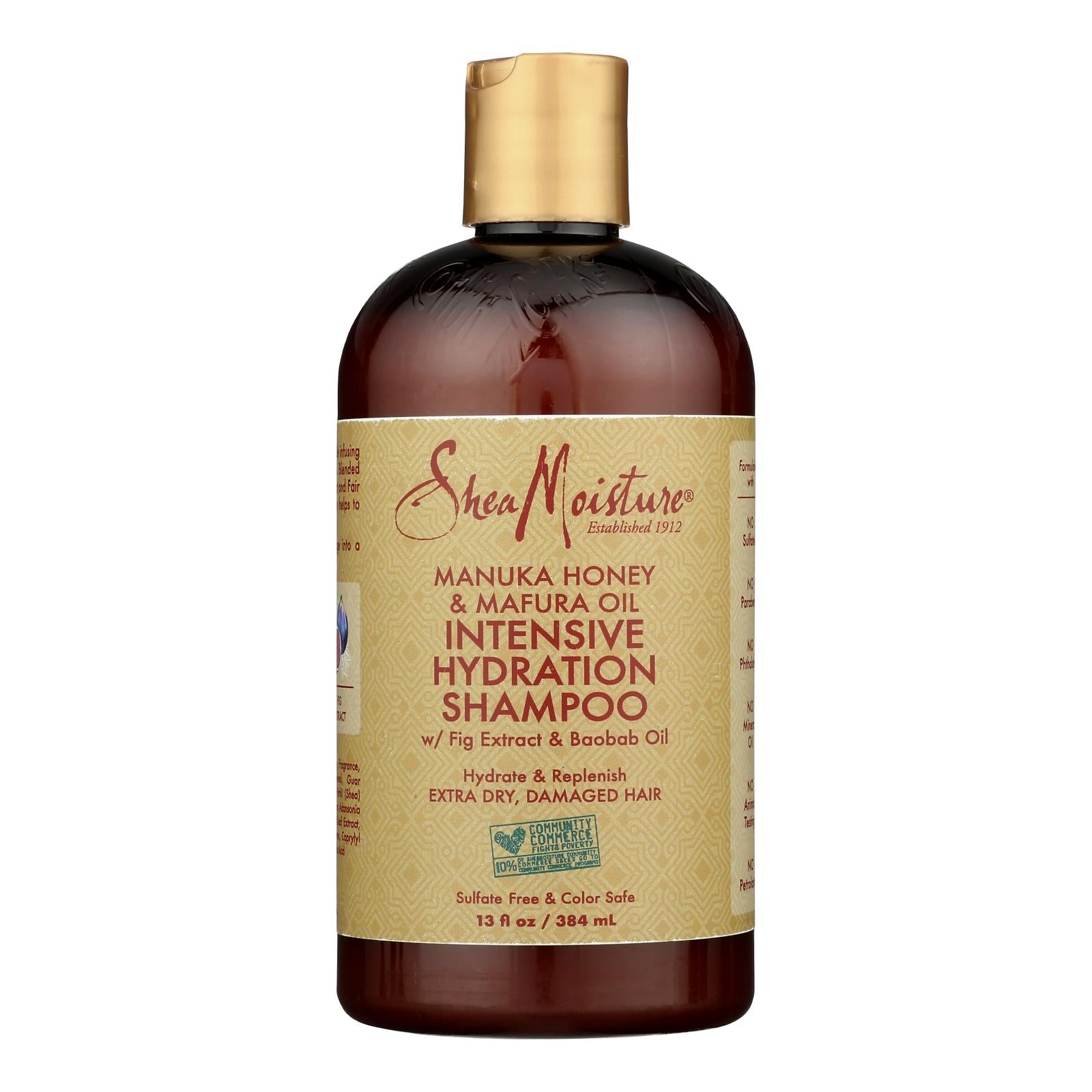 Champú SheaMoisture de miel y aceite de marula - 355 ml