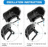ACHAZEL 24" 6500 CFM High-Velocity Wall Fan: 3-Speed Oscillating, Heavy-Duty Shop Fan, UL Listed