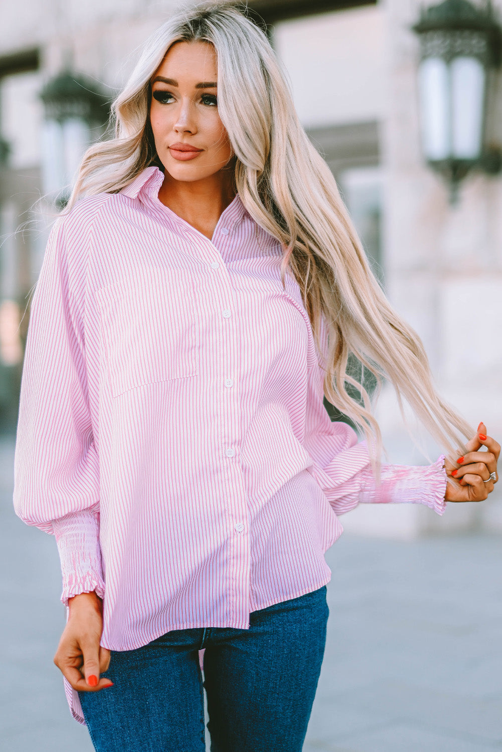 Women's Trendy Denim Shirt