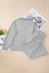 Diamond Pattern Knitted Set