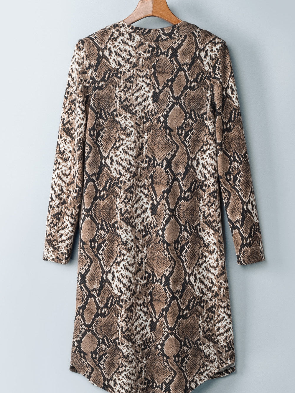 Bohemian Snakeskin Cardigan