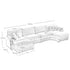 Walker Edison | Retro Chic: Corduroy Couch Cloud Modular Sofa Design