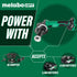 Metabo HPT G3612DVEQ6M 36V MultiVolt™ 4-1/2" Disc Angle Grinder, Slide Switch (Tool Body Only)