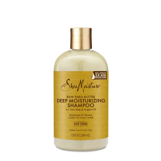 Champú de retención de humedad con manteca de karité cruda - 355 ml