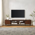 Colección de muebles de TV angulares de estilo moderno de mediados de siglo de Noah