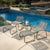 Juego de muebles de patio Linden Hills de 5 piezas