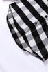 Black and White Glen Plaid Jacket
