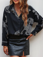 Chic Leopard Print Top