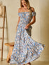 Elegant Off-Shoulder Floral Jumpsuit for Women