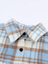 Women's Plaid Shirt Jacket