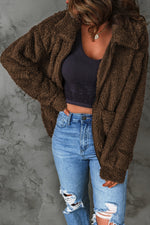 Oversized Teddy Bear Coat