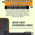 3 in 1 Charger Retractable 80W MAX Fast