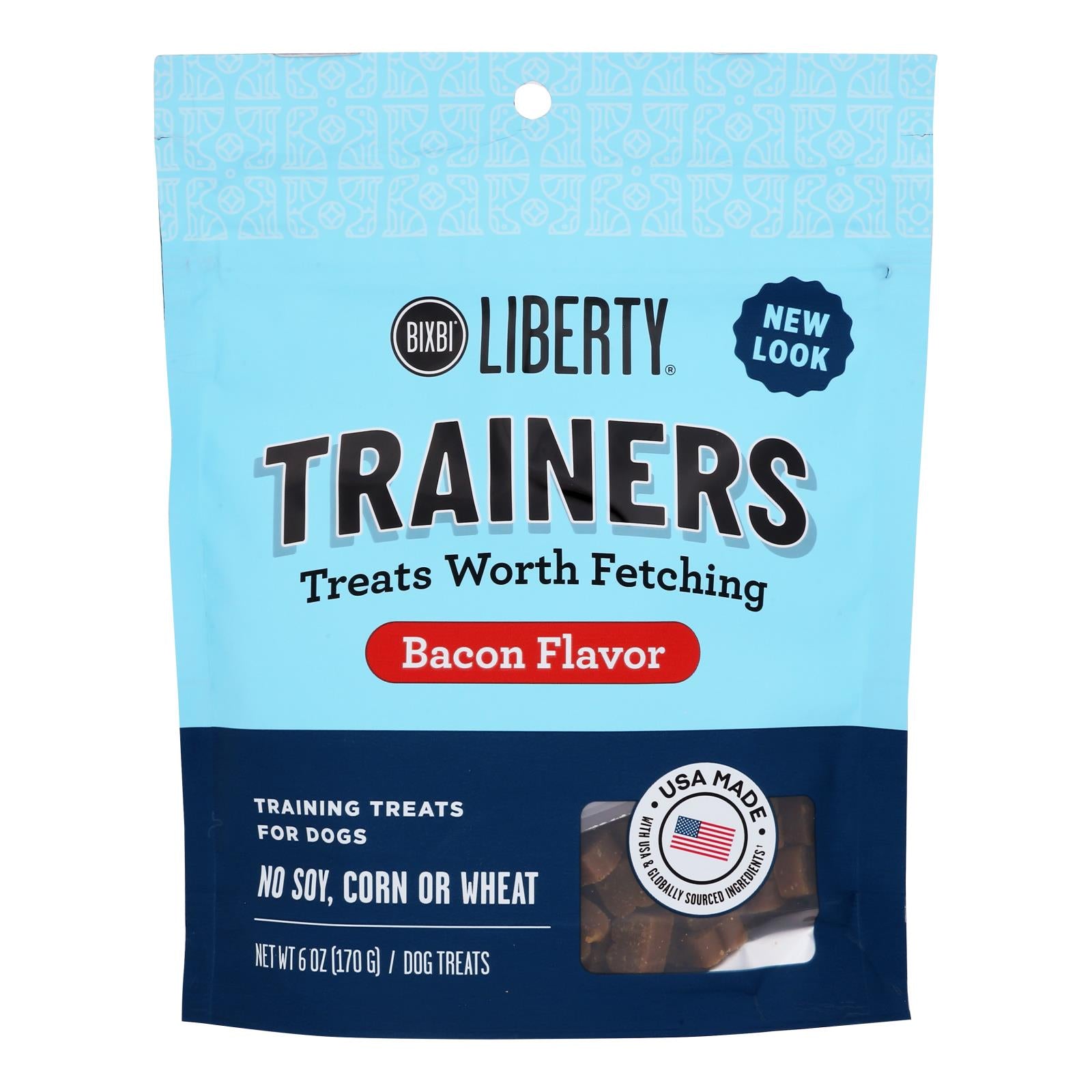Galletas Bixbi Trainer con tocino (paquete de 8, 177 g cada una) 
