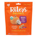 Premios orgánicos de calabaza y coco para perros pequeños de Riley (paquete de 6)