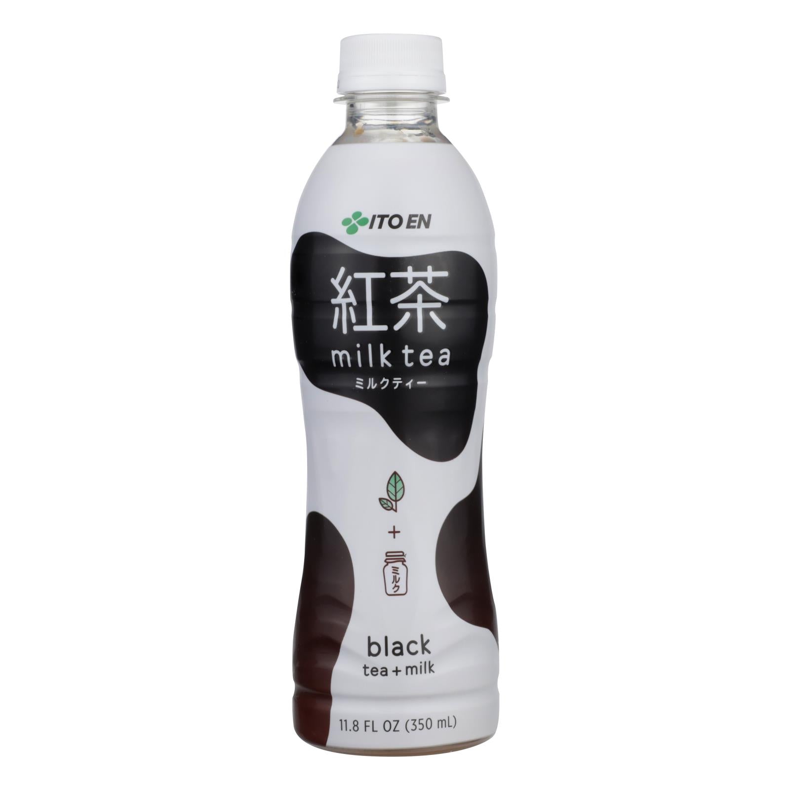 Té negro con leche Ito En Tea RTD, paquete de 12, 350 ml cada uno