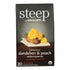 Té verde orgánico de diente de león, melocotón y rooibos de Steep By Bigelow, 20 bolsitas (paquete de 6) 
