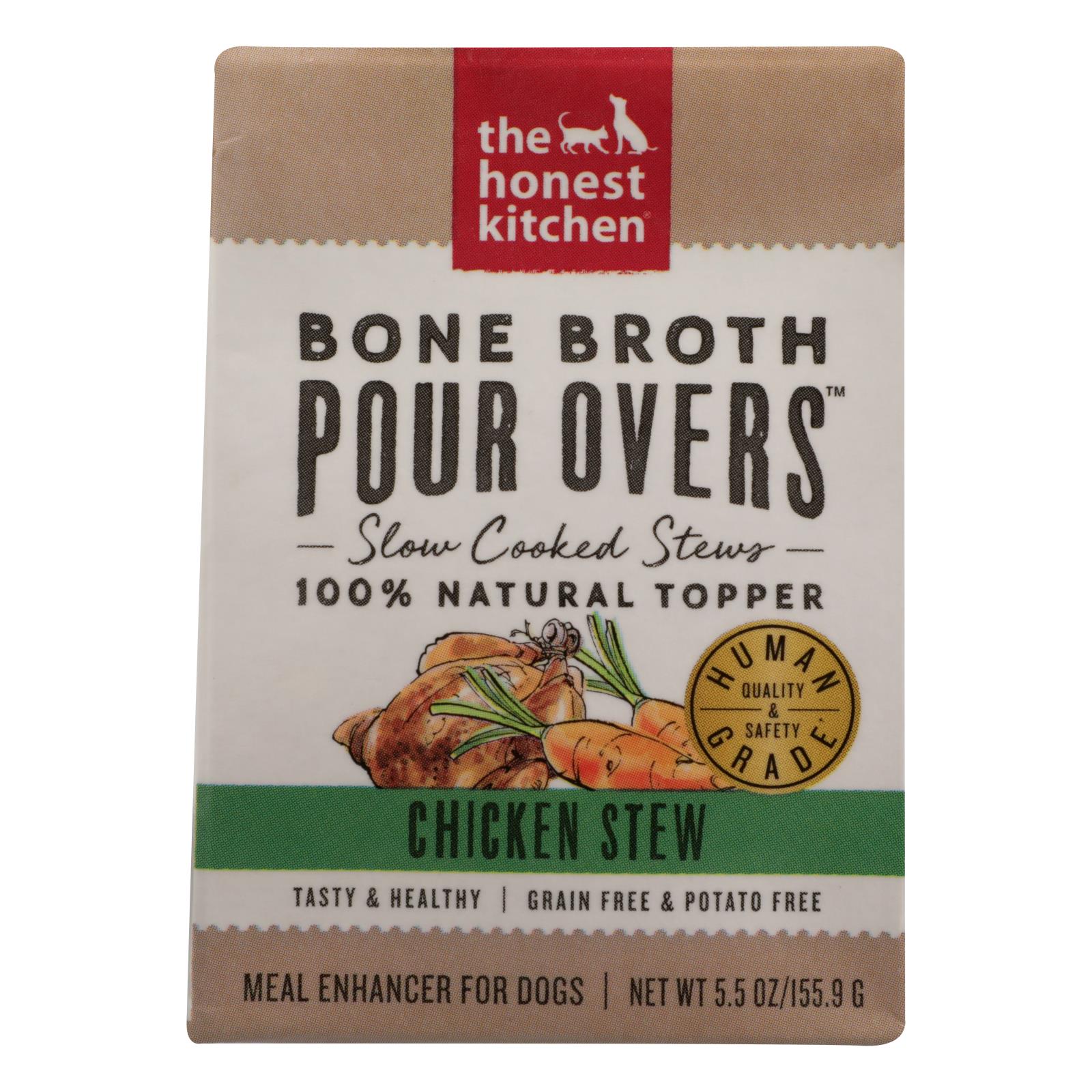 The Honest Kitchen - Estofado de pollo para perros - Caja de 12 - 5.5 oz