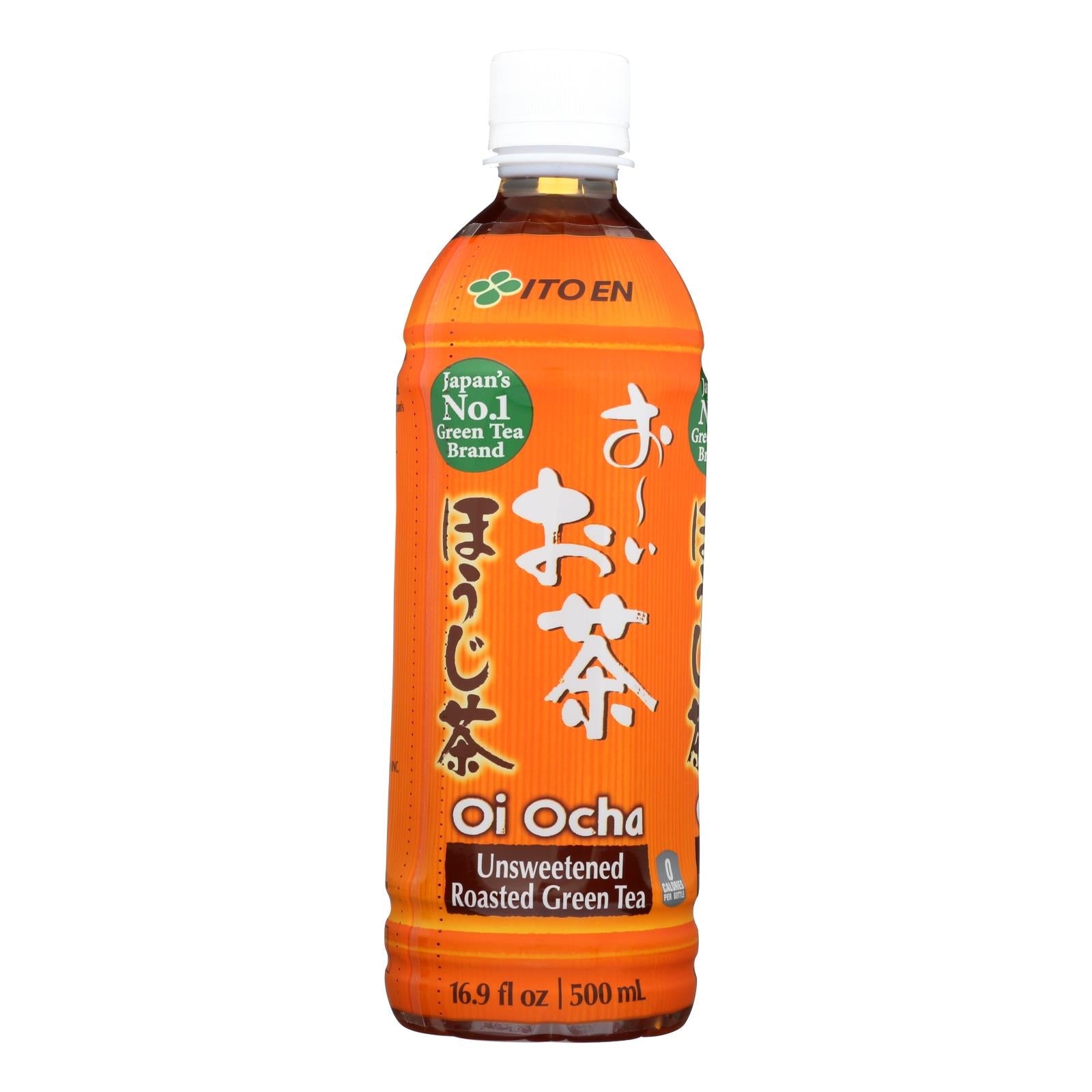 Té verde tostado Ito En Oi-Ocha 500 ml (paquete de 12)