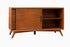 Consola de TV pequeña Flynn, color castaño