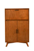 Mueble bar grande Flynn, castaño
