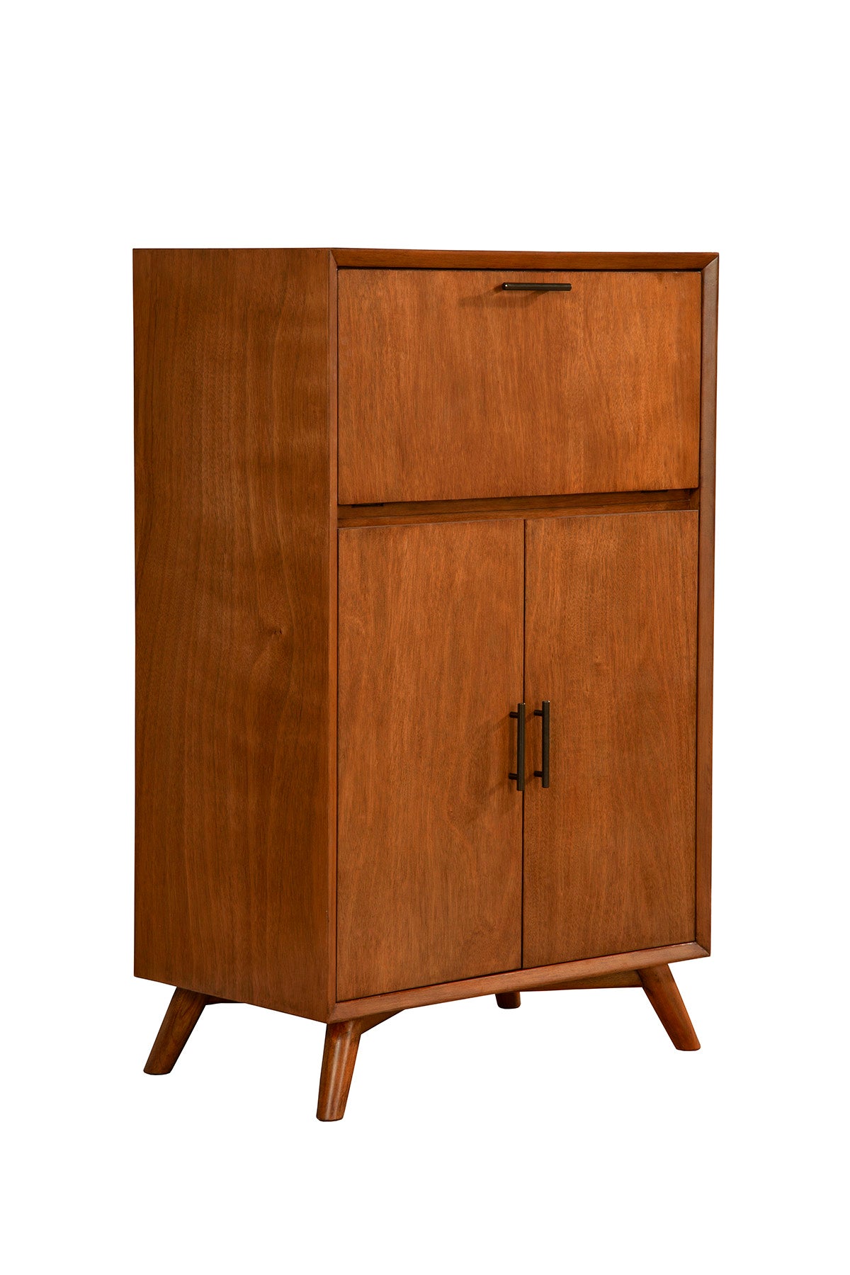 Mueble bar grande Flynn, castaño