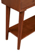 Mesa consola Flynn, castaño
