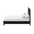 Cama con plataforma Flynn, color negro