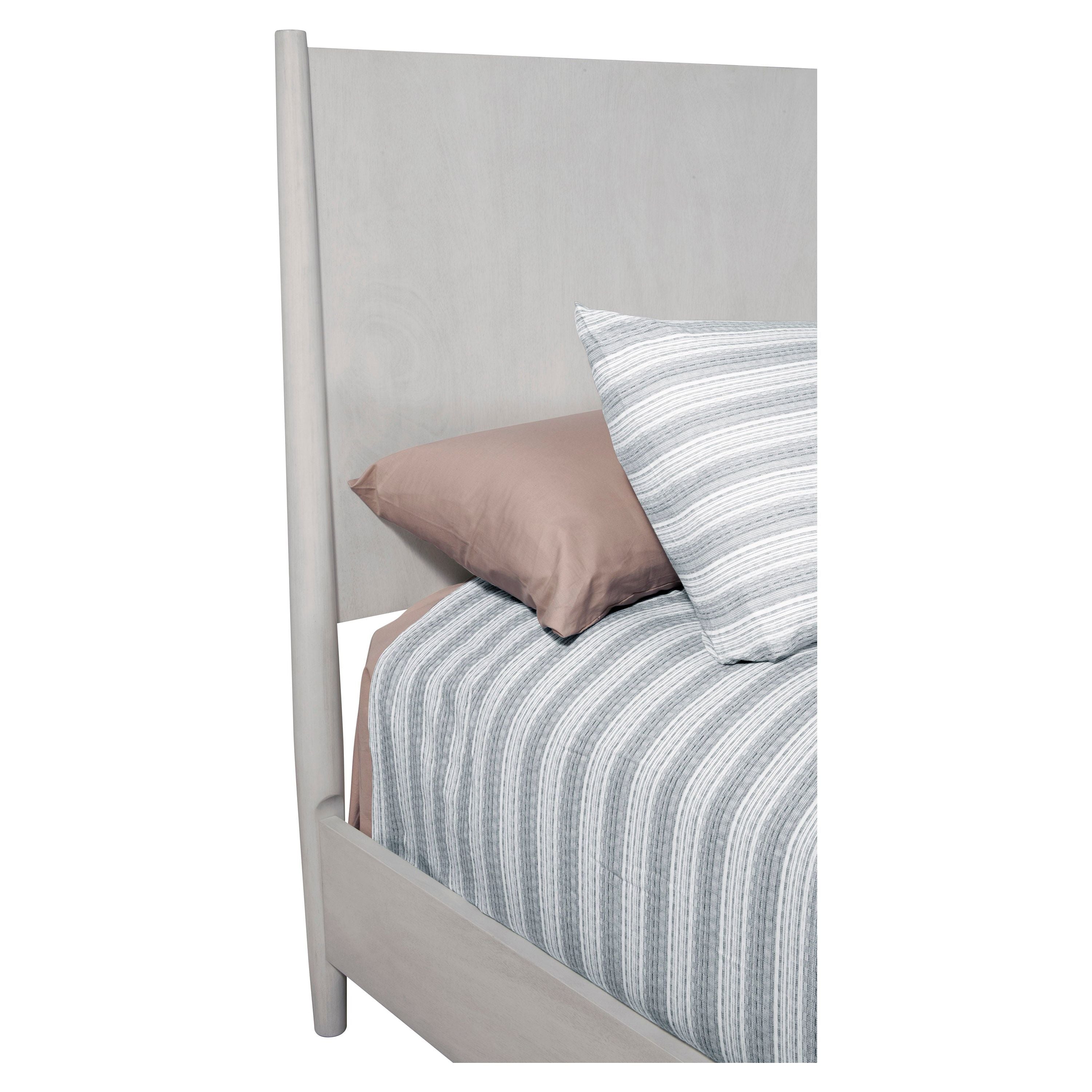 Cama con paneles Flynn, color gris