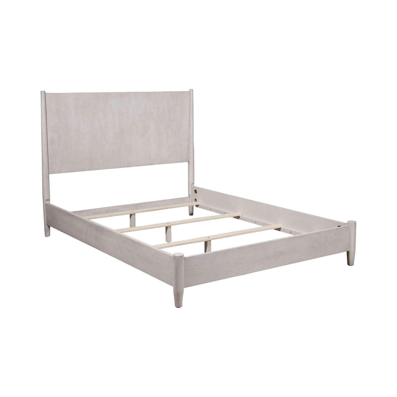 Cama con paneles Flynn, color gris