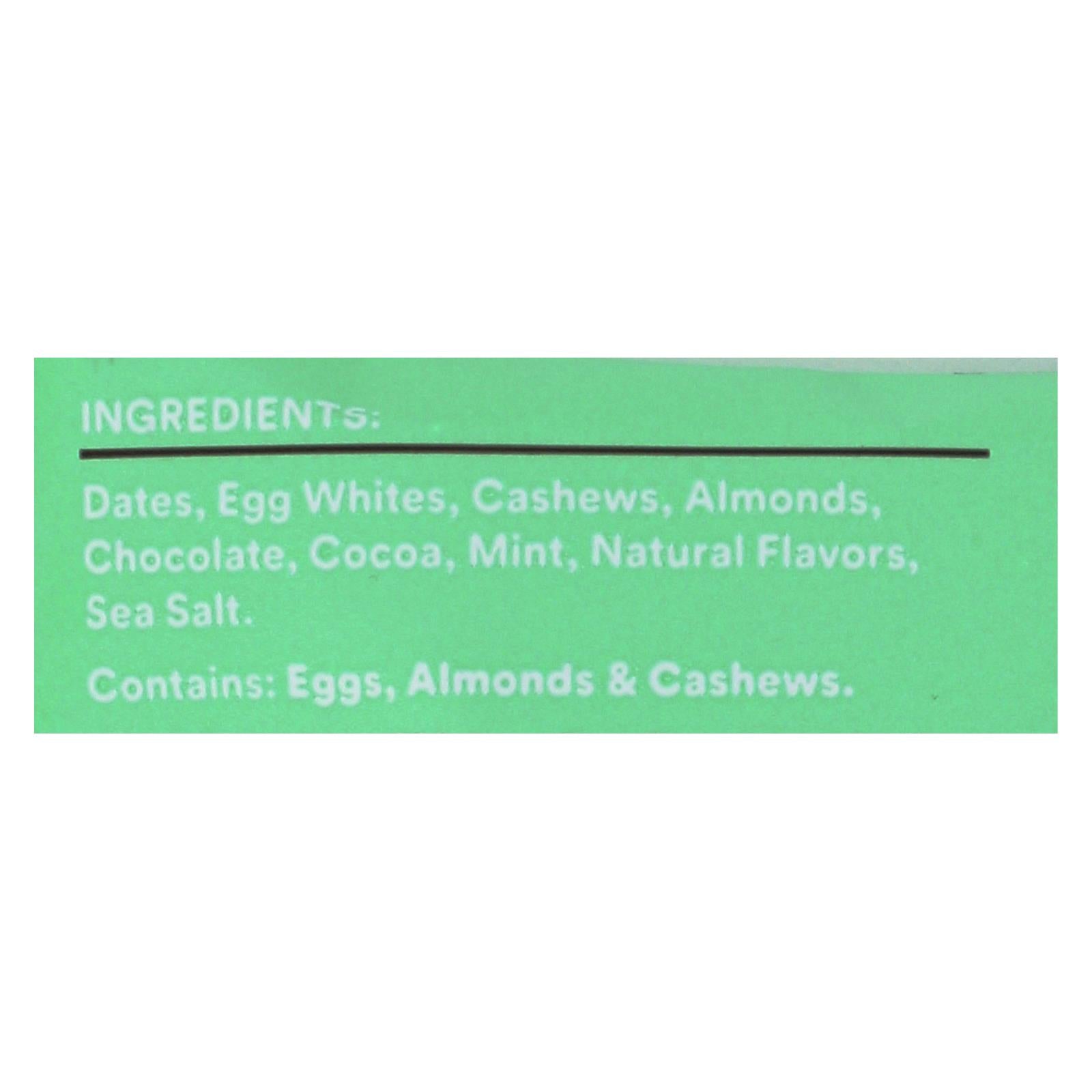 Rxbar - Barra de proteína - Chocolate con menta - Caja de 12 - 1.83 oz.