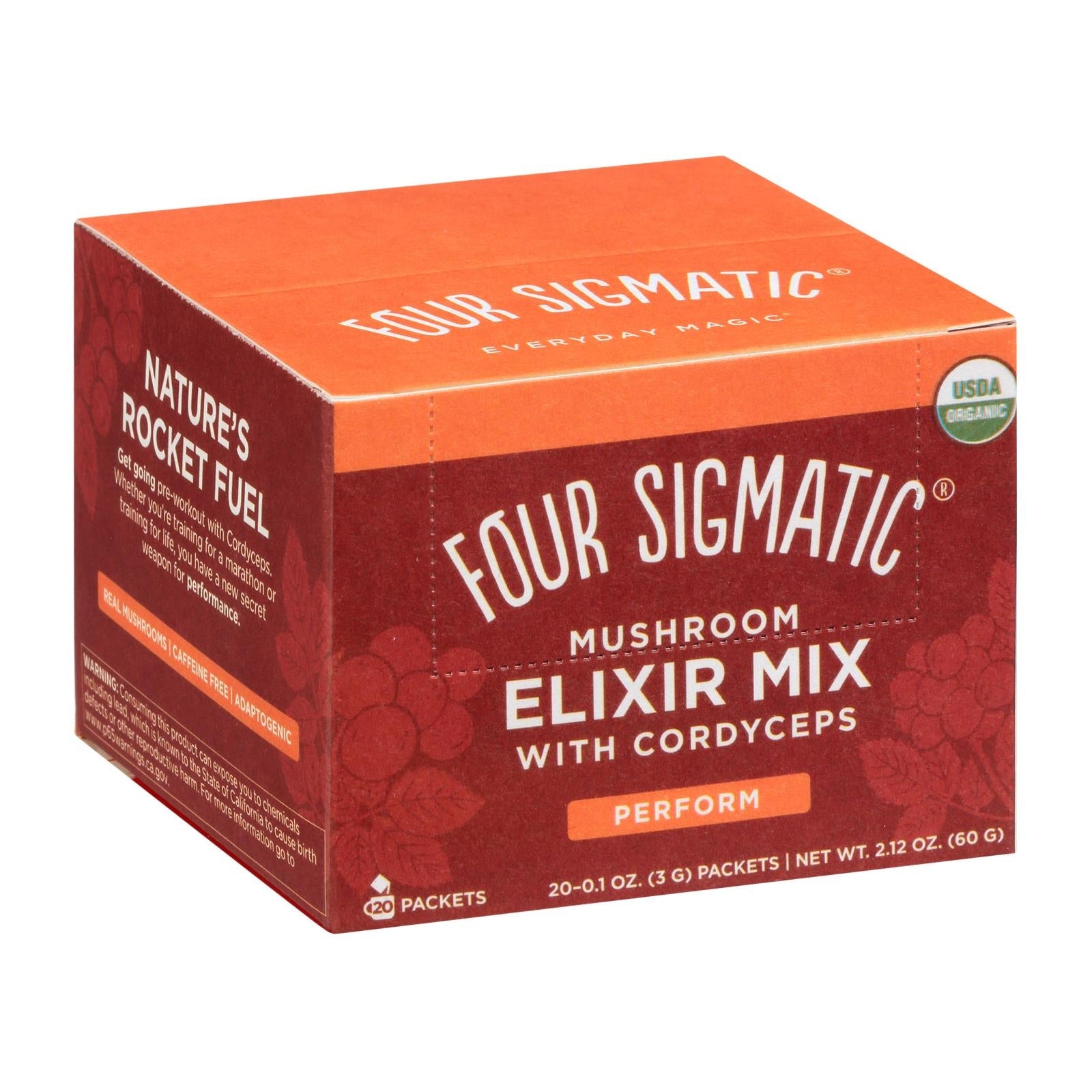 Elixir orgánico de hongo Cordyceps Four Sigmatic - 20 unidades