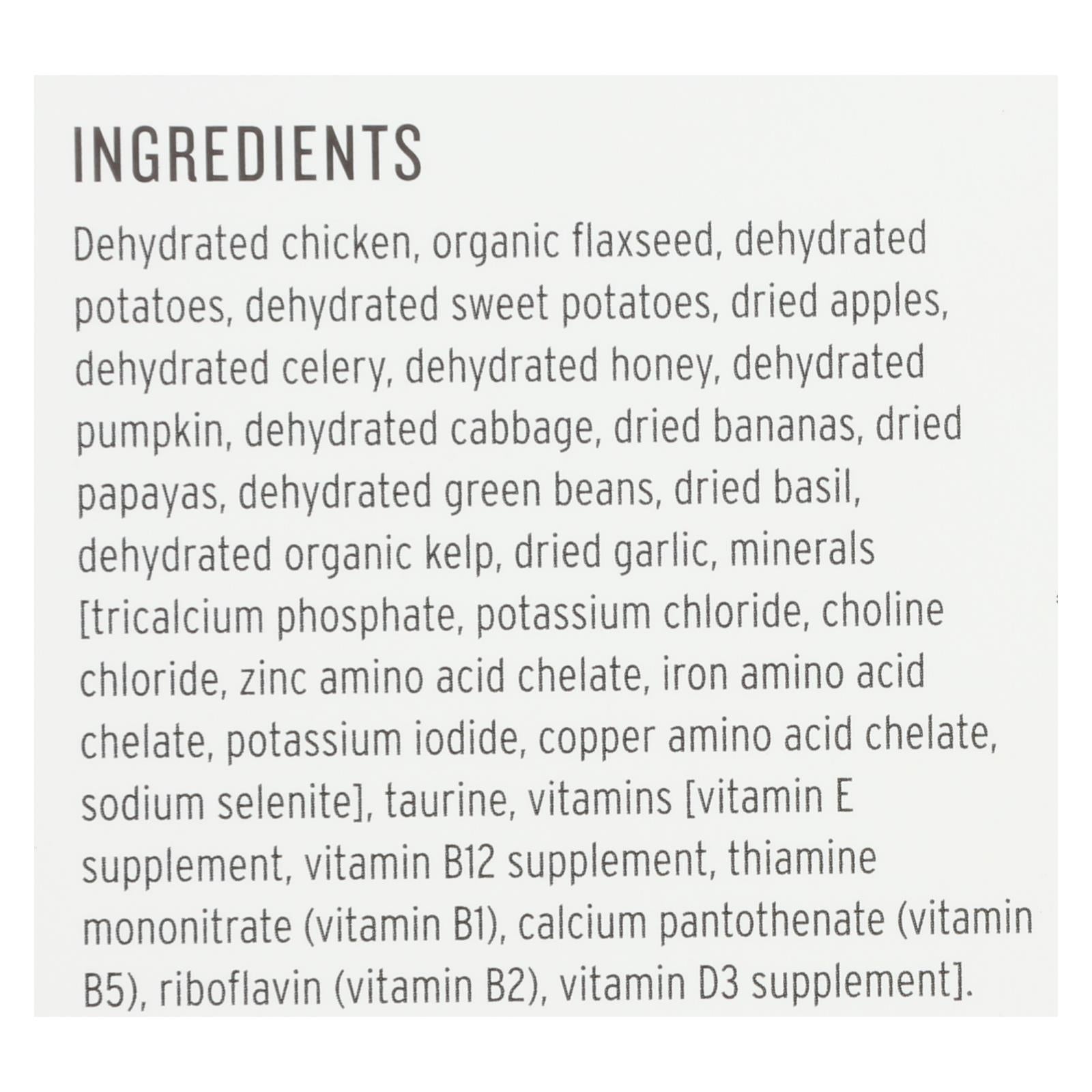 Alimento para perros con pollo sin cereales The Honest Kitchen Force (paquete de 6, 2 lb)