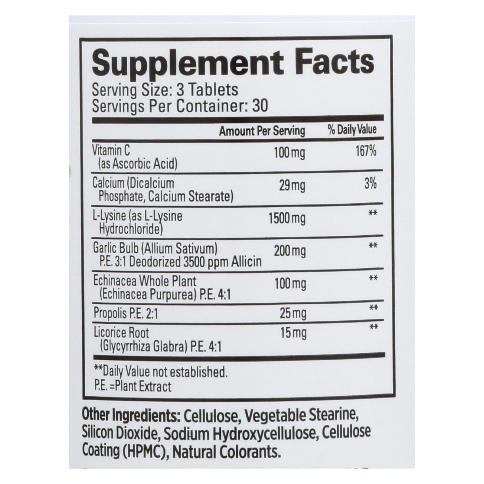 Quantum Super Lysine Plus - 90 comprimidos