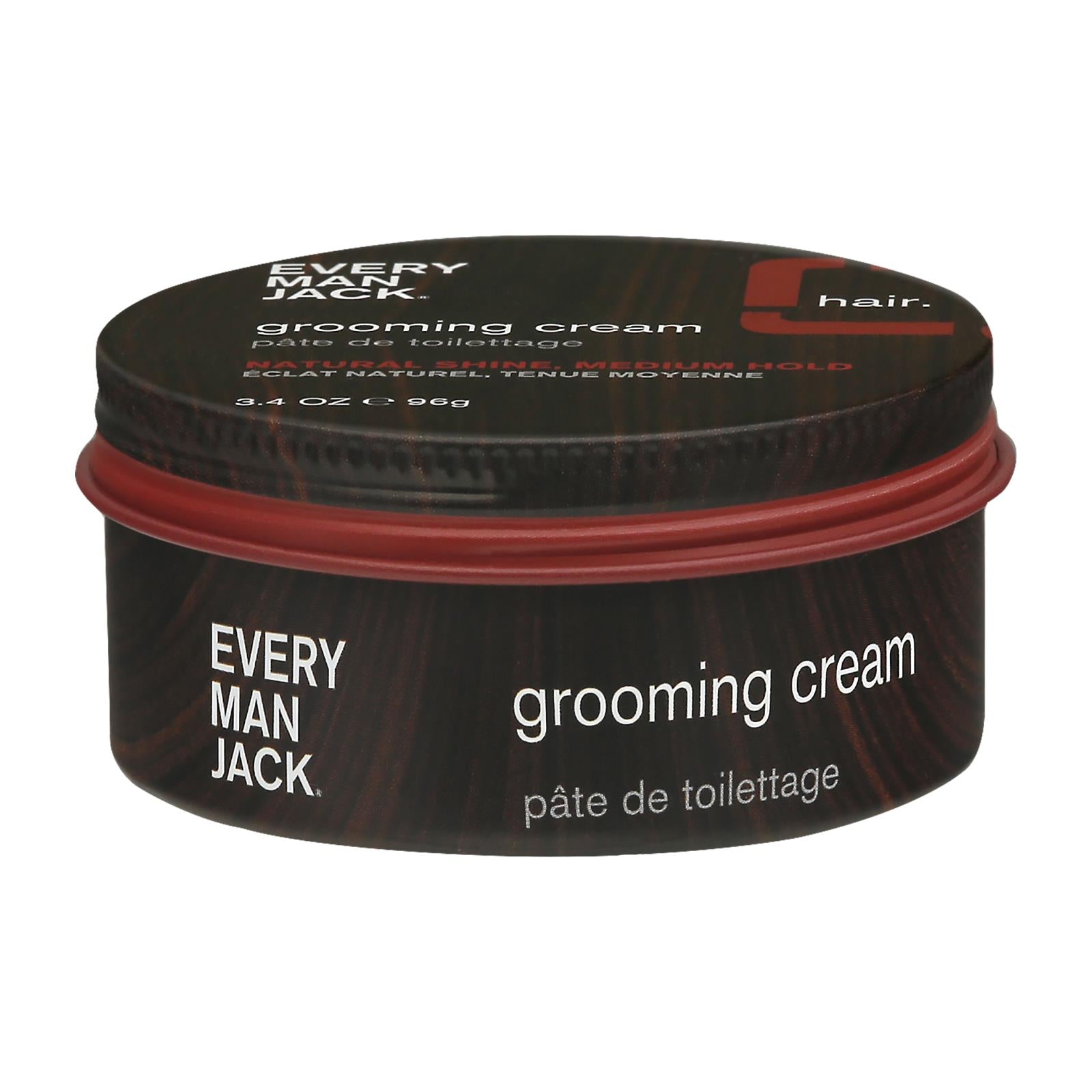 Crema para el cuidado del cabello sin fragancia Every Man Jack, 3.4 oz