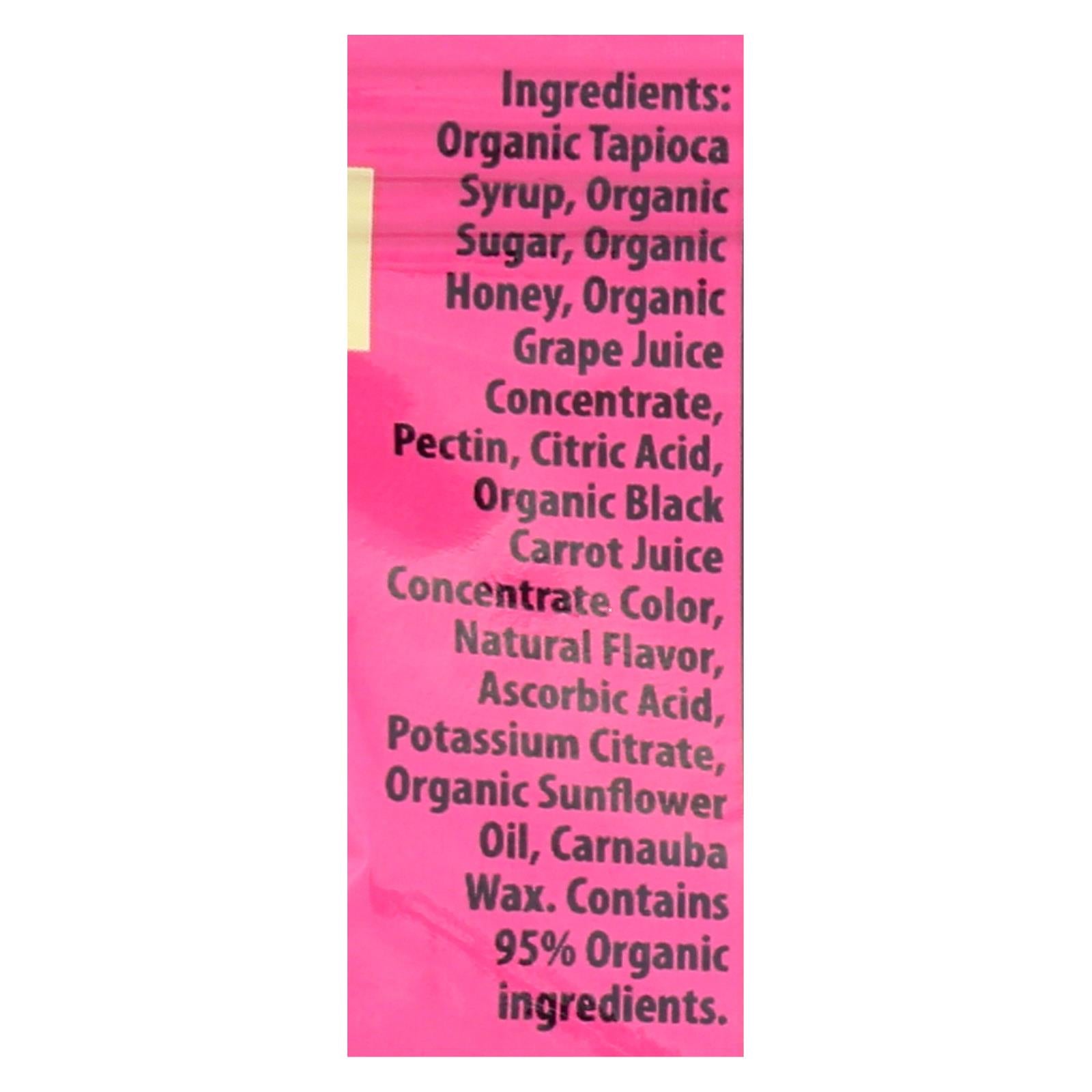 Masticables energéticos orgánicos Honey Stinger | Sabor a flor de cerezo | 50 g - Paquete de 12