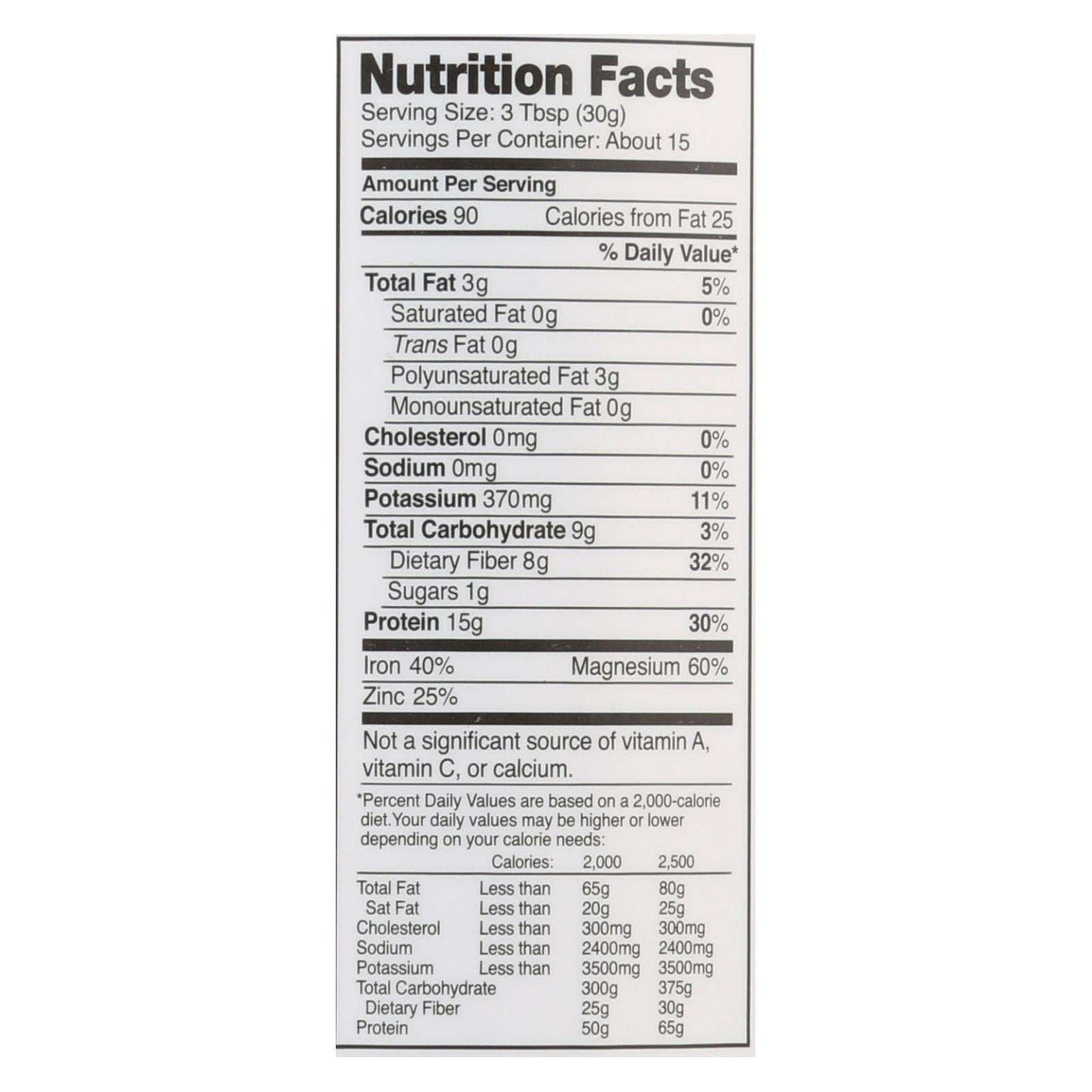 Proteína de cáñamo orgánica en polvo Nutiva, 16 oz
