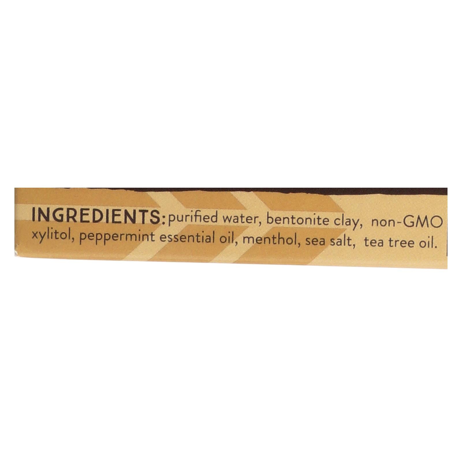 Redmond Earthpaste Pasta de Dientes Natural de Menta - 4 Oz